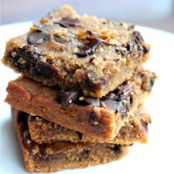Brownies - Flourless Chocolate Chip Blondies