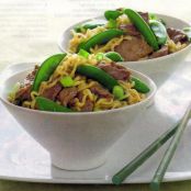 Meals (Sirloin-Sugar Snap Stir-Fry)