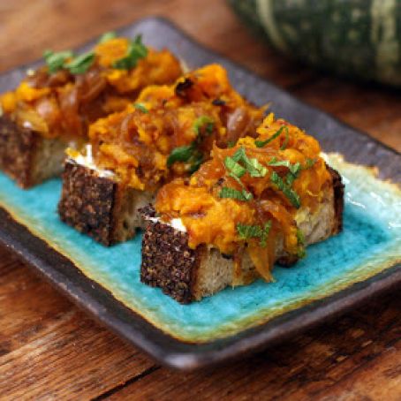 Jean-Georges Vongerichten’s Squash on Toast