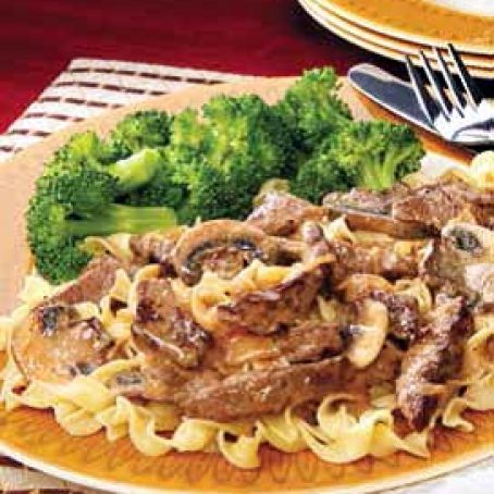 BEEF STROGANOFF {penzeys}
