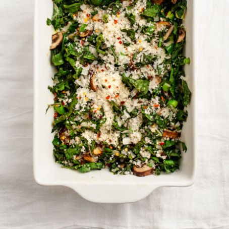 Swiss Chard & Egg Casserole