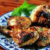 Honey Mint Glazed Chicken