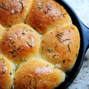 Buttered Rosemary Rolls