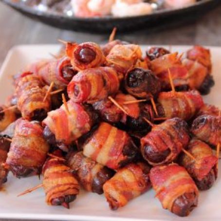Bacon-Wrapped Dates