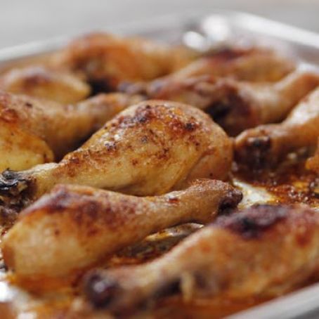 Spicy Roasted Chicken Legs