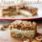 Pecan Cheesecake Squares