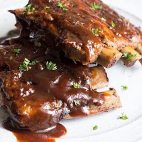 SLOW-COOKER FALL-OFF-THE-BONE-RIBS