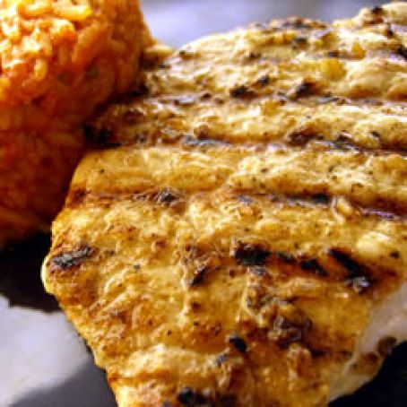 Coriander and Cumin Rubbed Pork Chops