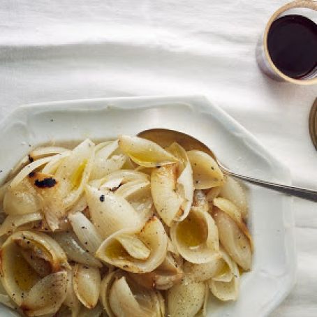 Roasted Onions with Vinegar