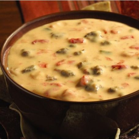 Spicy Sausage Queso Dip