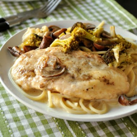 Chicken Breasts in Lemon Cream Sauce