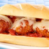 Cheesy Meatball Subs