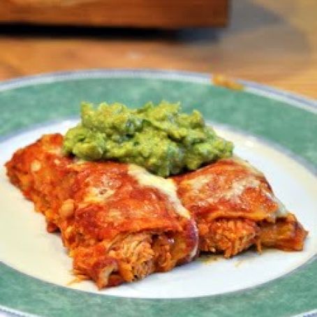 Chipotle Chicken Enchiladas