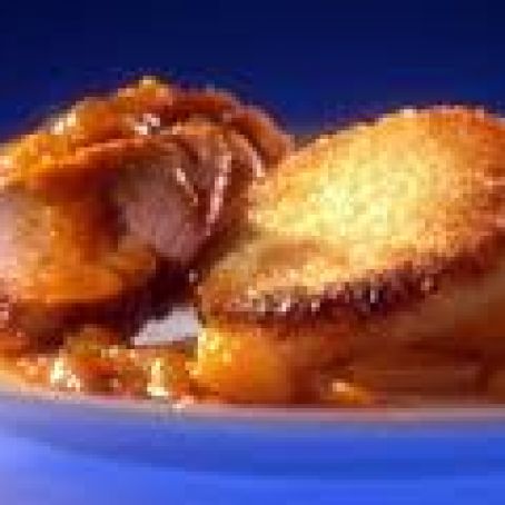 Mango Pork Tenderloin with Sweet Ginger Rice and Grilled Pineapple