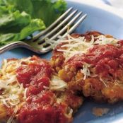 Chicken Cakes Parmigiana