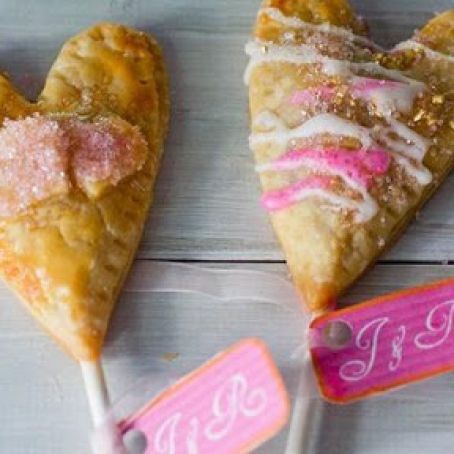 White Chocolate-Lemon Pie Pops