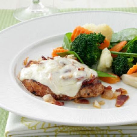 Bacon-Swiss Pork Chops