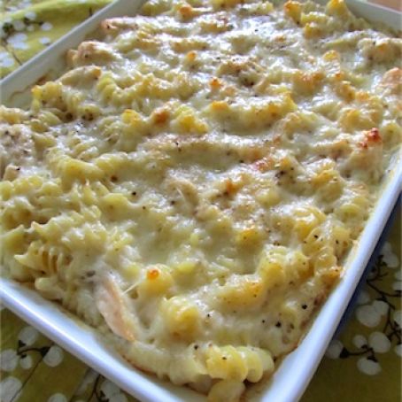 Baked Cheesy Chicken Pasta
