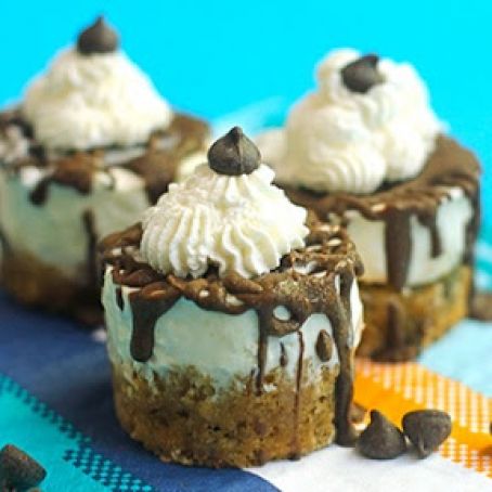 Chocolate Chip Cheesecake Bars (cookie dough tub)