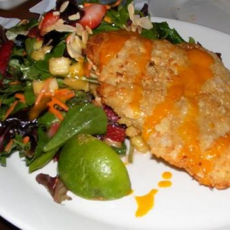 Coconut Almond Chicken - Kona Cafe Polynesian Resort Disney