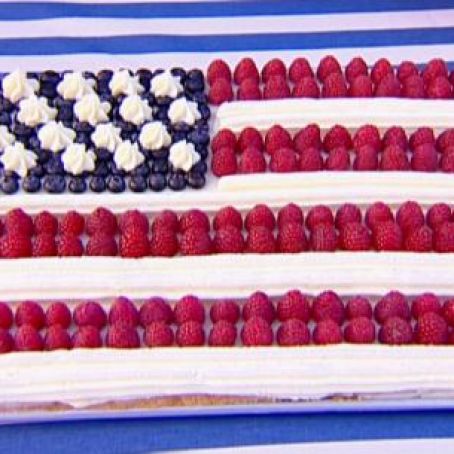 Flag Cake