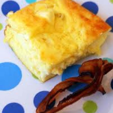 Baked Eggs with Cheese & Meat