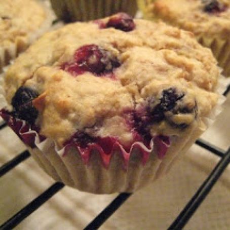 Banana-Blueberry Muffins