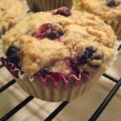 Banana-Blueberry Muffins