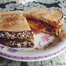 Egg Sandwich with Spiced Sautéed Onions