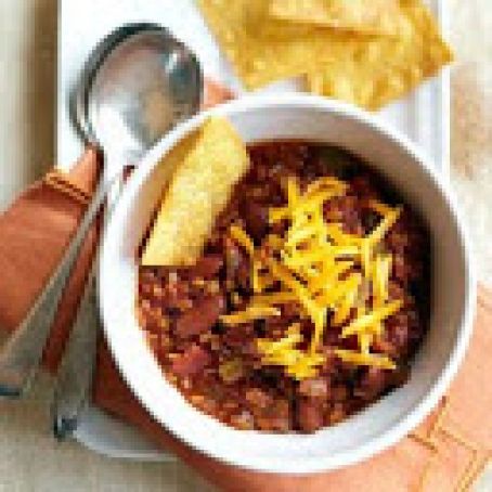 Big-Batch Vegetarian Lentil Chili