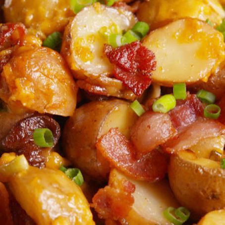 Loaded Slow-Cooker Potatoes