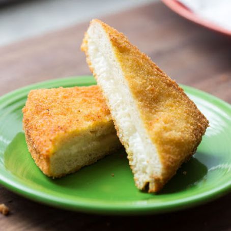 Mini Fried Mozzarella Sandwich (serve w/Tomato Soup)