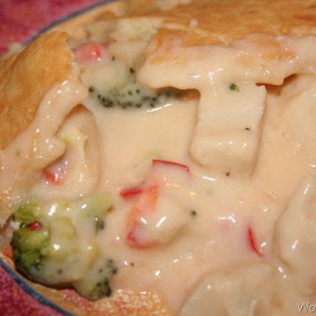 Clover-Topped Chicken Pot Pie