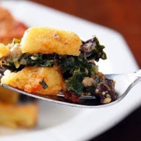 GFCF Vegetarian Polenta Lasangna