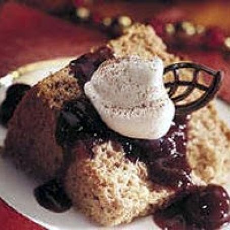 Chocolate-Cherry Angel Cake