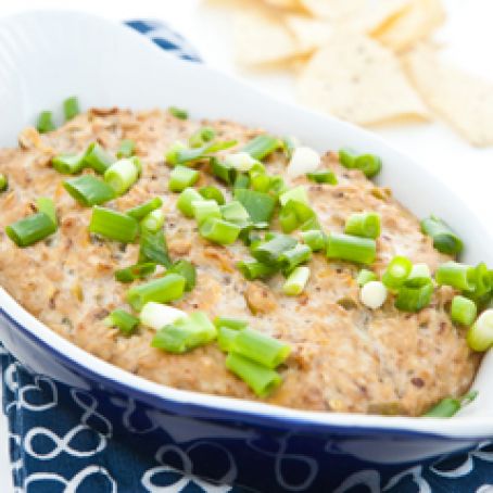 Cheesy Black-Eyed Pea Jalapeno Dip