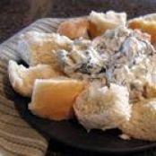 Spinach Dip with Water Chestnuts