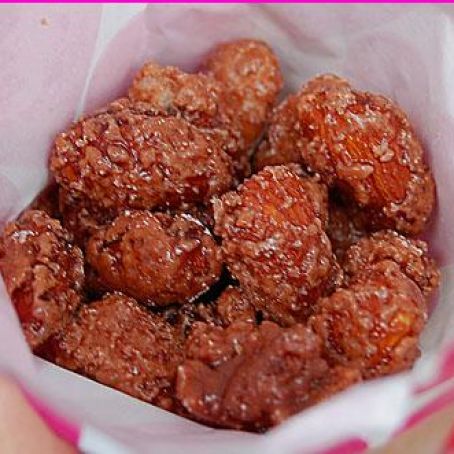 Cinnamon Glazed Almonds from Food Cart - Magic Kingdom
