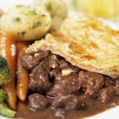 Pub Style Beef Pot Pie