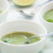 Chilled Melon Soup with Basil