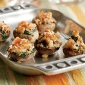 Spinach & Parmesan Stuffed Mushrooms