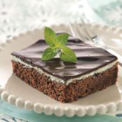 3 Layer Peppermint Brownies