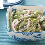 Cool and Creamy Green Bean Salad