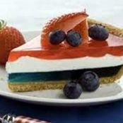Jell-o Patriotic Pie
