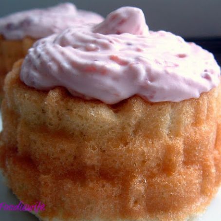 Strawberry Shortcakes with Extra Creamy Cream Cheese Filling
