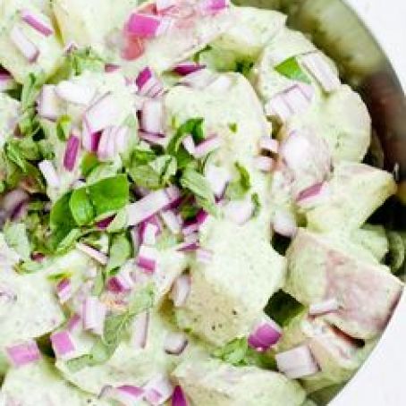 POTATO****Potato and Egg Salad with Yogurt Dressing