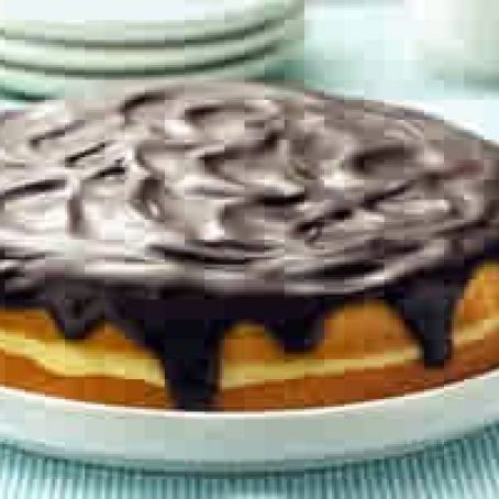 Layered Boston Cream Pie