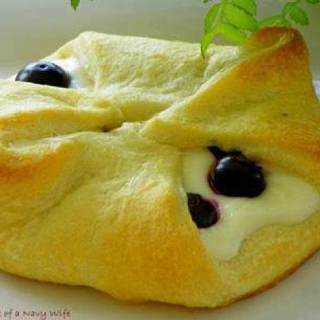 Blueberry Cheese Rolls