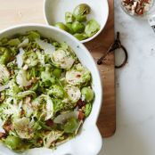 Broccoli and Brussels Sprouts Slaw