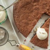 CHOCOLATE-ALMOND CAKE, WF